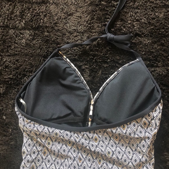 Bleu Rod Beattie NWOT Printed 1 Piece Swimsuit 10 - Picture 7 of 12